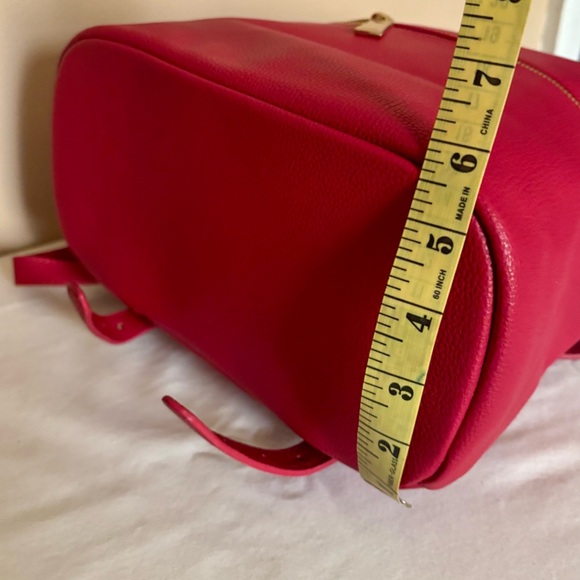 Tommy Hilfiger Women's Jaden Plus Red Backpack - Picture 7 of 10